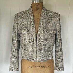 Alice + Olivia Amelia Cropped Blazer